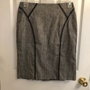 NWT Bebe Linen Pencil Skirt